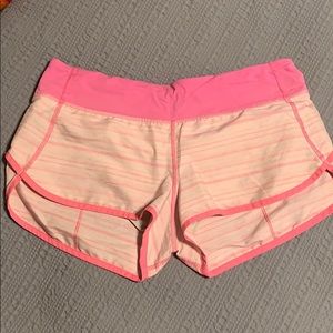 Lululemon Lined Speed Shorts 2.5”